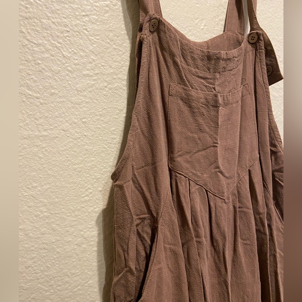 Brown jumpsuit - perfect for fall!